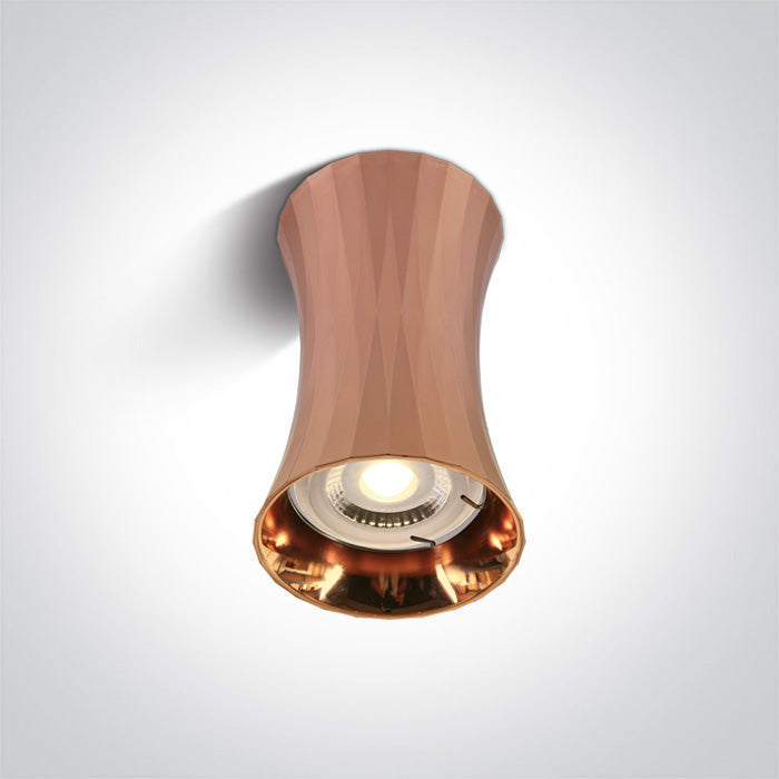 One Light 12105J/CU COPPER GU10 10W 100-240V DARK LIGHT