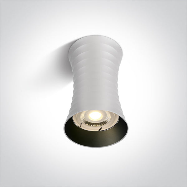 One Light 12105L/W WHITE GU10 10W 100-240V