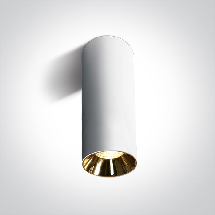 One Light 12105MA/W WHITE GU10 10w DARK LIGHT