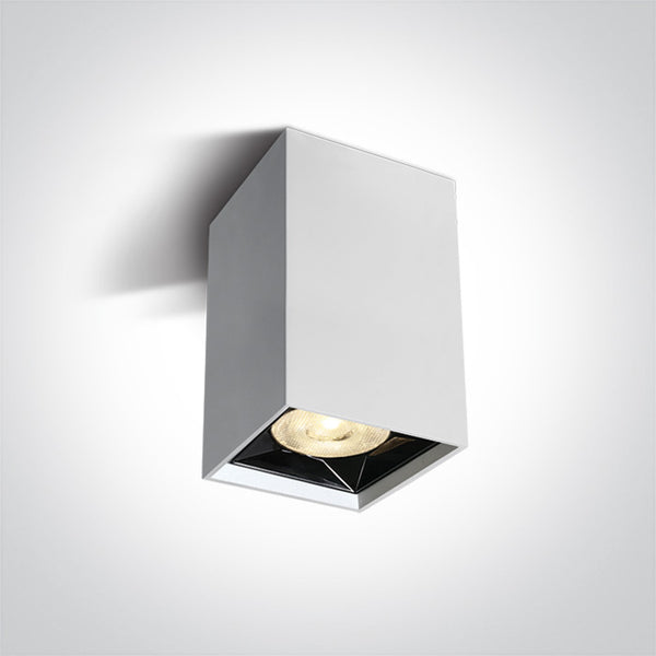 One Light 12106B/W/W WHITE LED 6W WW 38deg IP20 230V