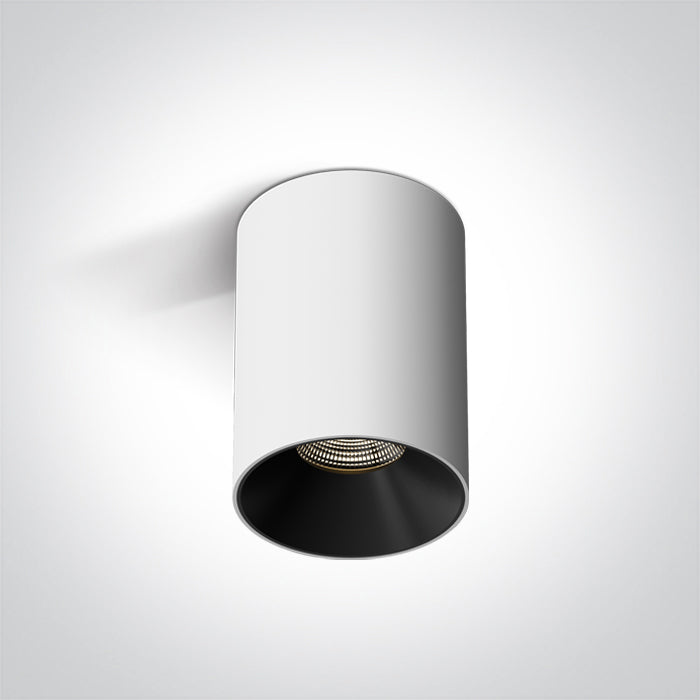 One Light 12107R/W/W WHITE 7W WW 230V DIMMABLE