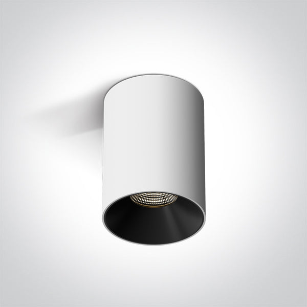 One Light 12107R/W/W WHITE 7W WW 230V DIMMABLE