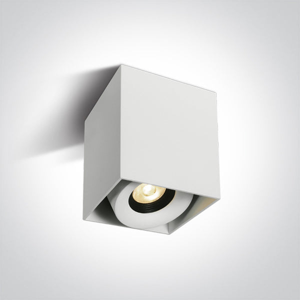 One Light 12108XA/W/W WHITE LED 8W WW 36deg IP20 230V DIMMABLE