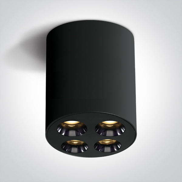 One Light 12110H/B/W BLACK 10W WW IP20 38deg 230V DARK LIGHT