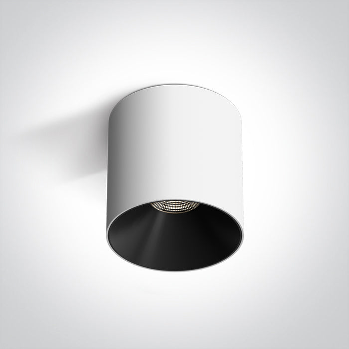 One Light 12110R/W/W WHITE 10W WW IP20 230V