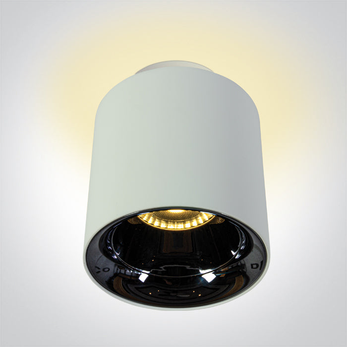 One Light 12112A/W/W WHITE 10W+2W WW IP20 60deg 230V DARK LIGHT