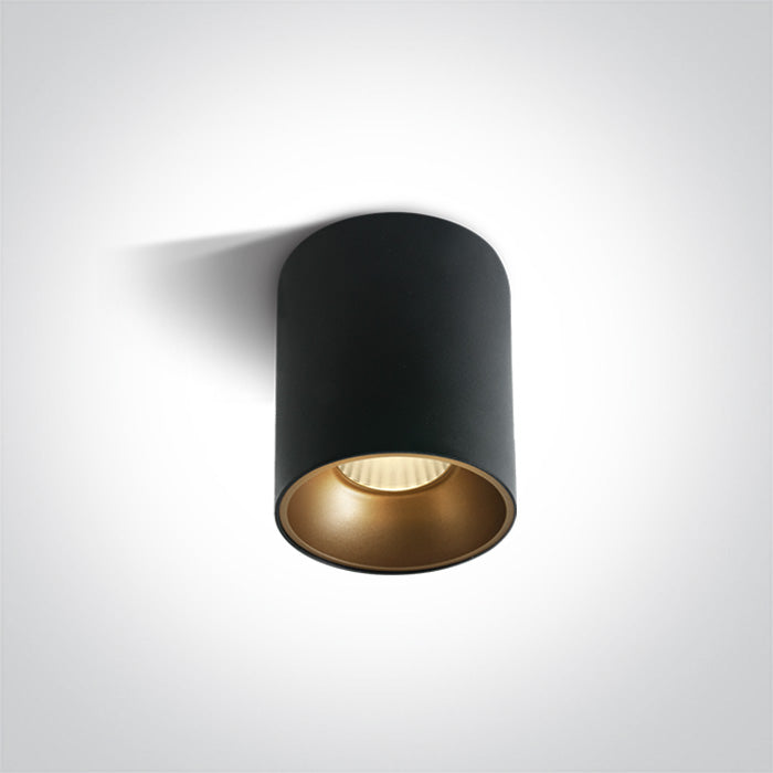 One Light 12120Z/B/W BLACK LED 20W WW IP20 45deg 230V DARK LIGHT