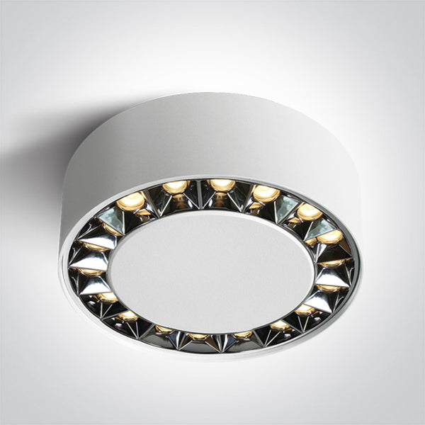 One Light 12124X/W/W WHITE LED 24W WW IP20 38deg 230V DARK LIGHT