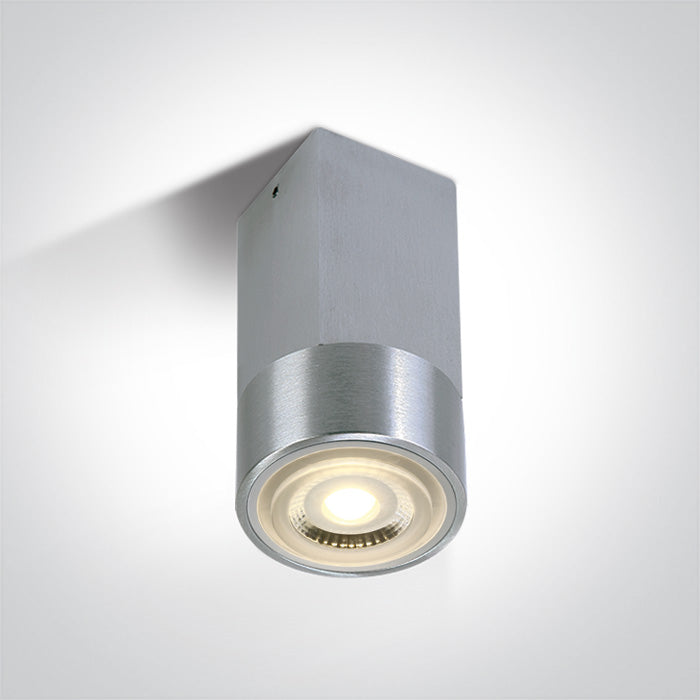 One Light 12126/AL ALUMINIUM GU10 50w