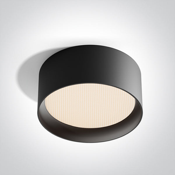 One Light 12130D/B/V BLACK 30W CCTV UGR19 IP44 230V