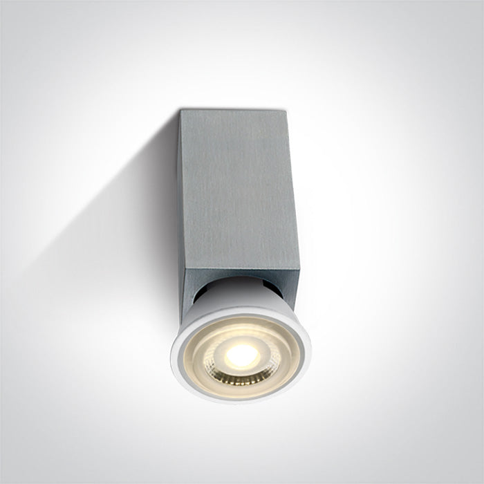 One Light 12132/AL ALUMINIUM GU10 50w