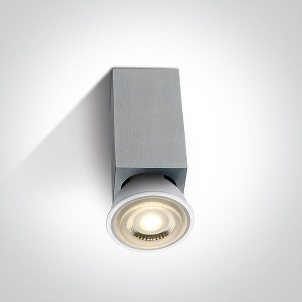 One Light 12132/AL ALUMINIUM GU10 50w