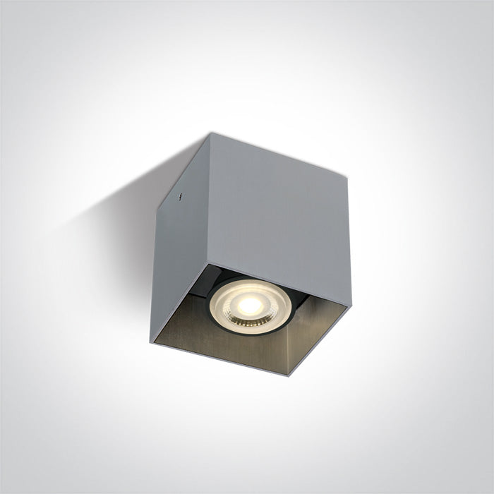 One Light 12134/AL ALUMINIUM GU10 50W