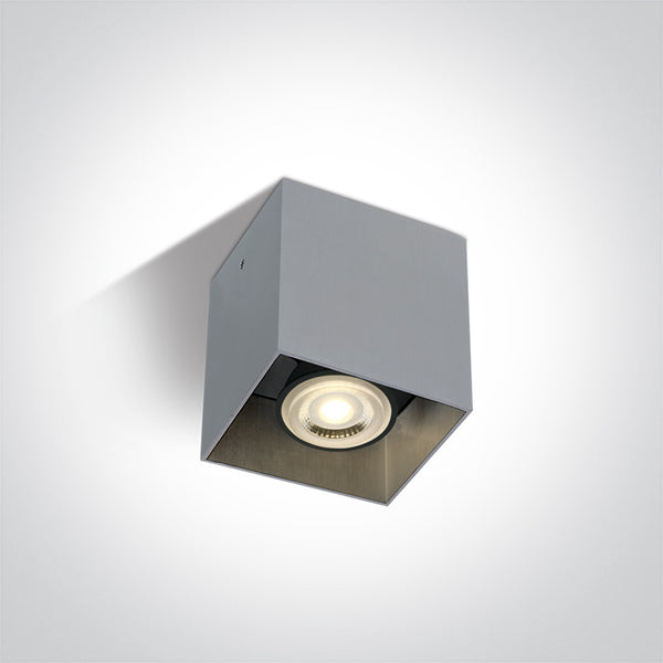 One Light 12134/AL ALUMINIUM GU10 50W