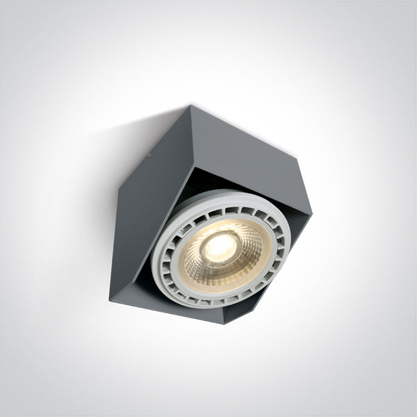 One Light 12138G/G GREY GU10 R111 75w