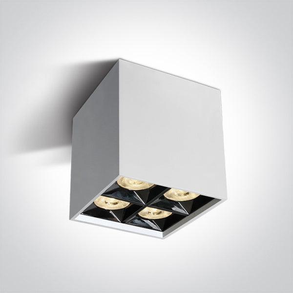 One Light 12406B/W/W WHITE LED 15W WW 38deg IP20 230V