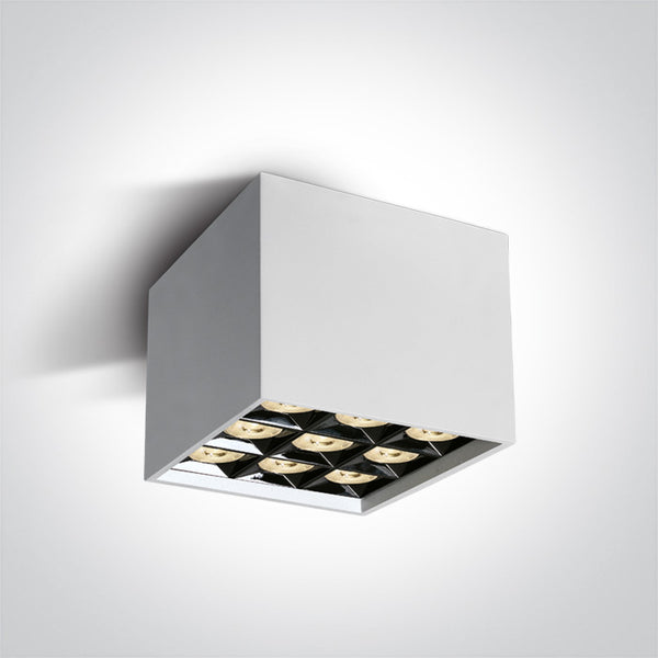 One Light 12906B/W/W WHITE LED 30W WW 38deg IP20 230V