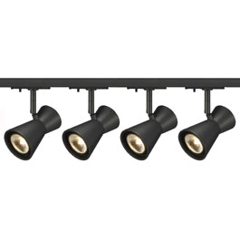 SLV 143340TK4 Diabo 35W 4 Light Track Kit Black