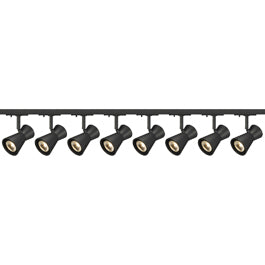 SLV 143340TK8 Diabo 35W 8 Light Track Kit Black