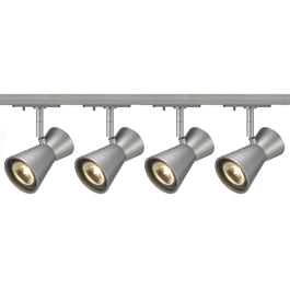 SLV 143344TK4 Diabo 35W 4 Light Track Kit Silver Grey