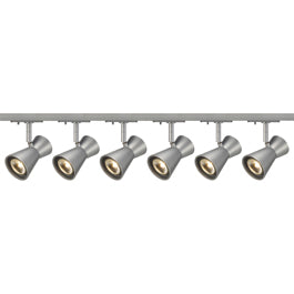 SLV 143344TK6 Diabo 35W 6 Light Track Kit Silver Grey