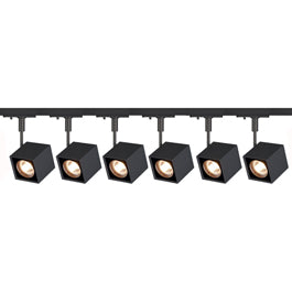 SLV 143350TK6 Altra Dice 50W 6 Light Track Kit Black