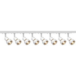 SLV 143391TK8 Puri 50W 8 Light Track Kit White