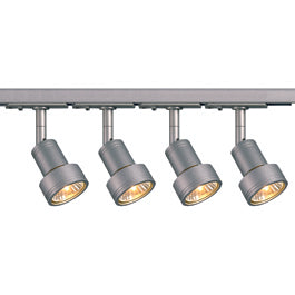 SLV 143392TK4 Puri 50W 4 Light Track Kit Silver Grey