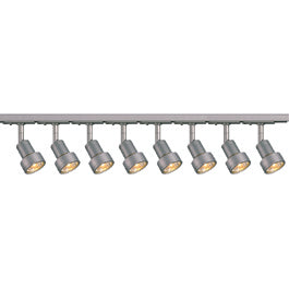 SLV 143392TK8 Puri 50W 8 Light Track Kit Silver Grey