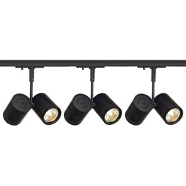 SLV 143430TK3 Bima 2 2x50W 3 Light Track Kit Black