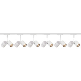 SLV 143431TK6 Bima 2 2x50W 6 Light Track Kit White