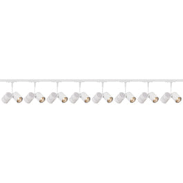 SLV 143431TK8 Bima 2 2x50W 8 Light Track Kit White