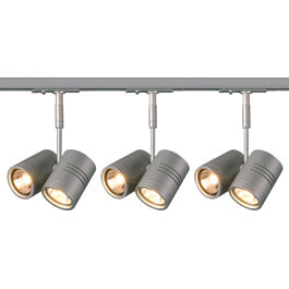 SLV 143432TK3 Bima 2 2x50W 3 Light Track Kit Silver Grey