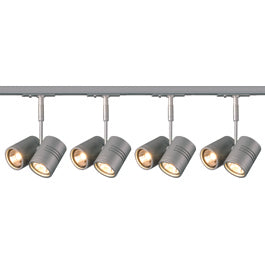 SLV 143432TK4 Bima 2 2x50W 4 Light Track Kit Silver Grey