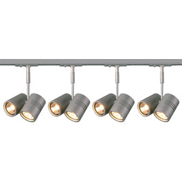 SLV 143432TK4 Bima 2 2x50W 4 Light Track Kit Silver Grey