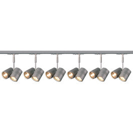 SLV 143432TK6 Bima 2 2x50W 6 Light Track Kit Silver Grey