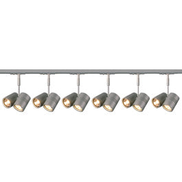 SLV 143432TK6 Bima 2 2x50W 6 Light Track Kit Silver Grey