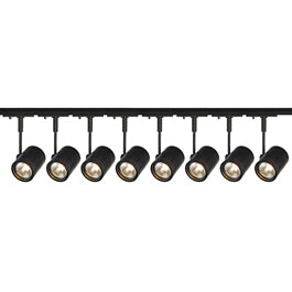 SLV 143440TK8 Bima 1 50W 8 Light Track Kit Black