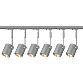 SLV 143442TK6 Bima 1 50W 6 Light Track Kit Silver Grey
