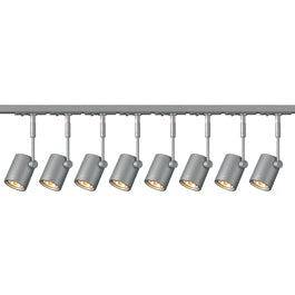 SLV 143442TK8 Bima 1 50W 8 Light Track Kit Silver Grey
