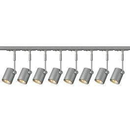 SLV 143442TK8 Bima 1 50W 8 Light Track Kit Silver Grey