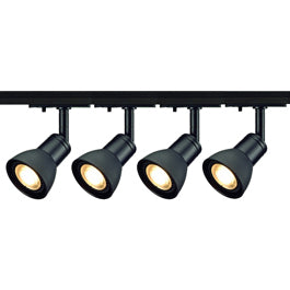 SLV 143450TK4 Puria 50W 4 Light Track Kit Black