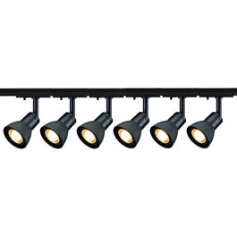 SLV 143450TK6 Puria 50W 6 Light Track Kit Black