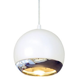 SLV 143621TK8 Light Eye ES111 Pendant 75W 8 Light Track Kit Chrome & White