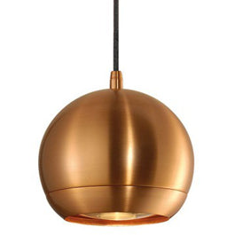 SLV 143629TK6 Light Eye ES111 Pendant 75W 6 Light Track Kit Copper & Black