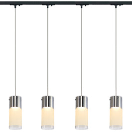 SLV 143900TK4 Commo PD-1 Pendant 13W 4 Light Track Kit Black