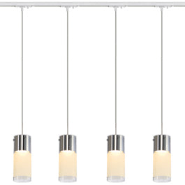SLV 143901TK4 Commo PD-1 Pendant 13W 4 Light Track Kit White