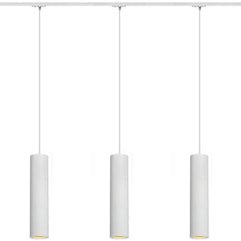 SLV 143961TK3 Enola B PD-1 Pendant 50W 3 Light Track Kit White