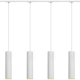 SLV 143961TK4 Enola B PD-1 Pendant 50W 4 Light Track Kit White