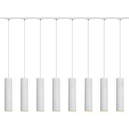 SLV 143961TK8 Enola B PD-1 Pendant 50W 8 Light Track Kit White